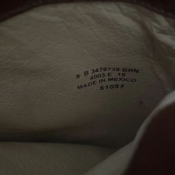 Frye Shirley Over the Knee Brown Leather Boots Cognac Color 8 - Picture 10 of 10